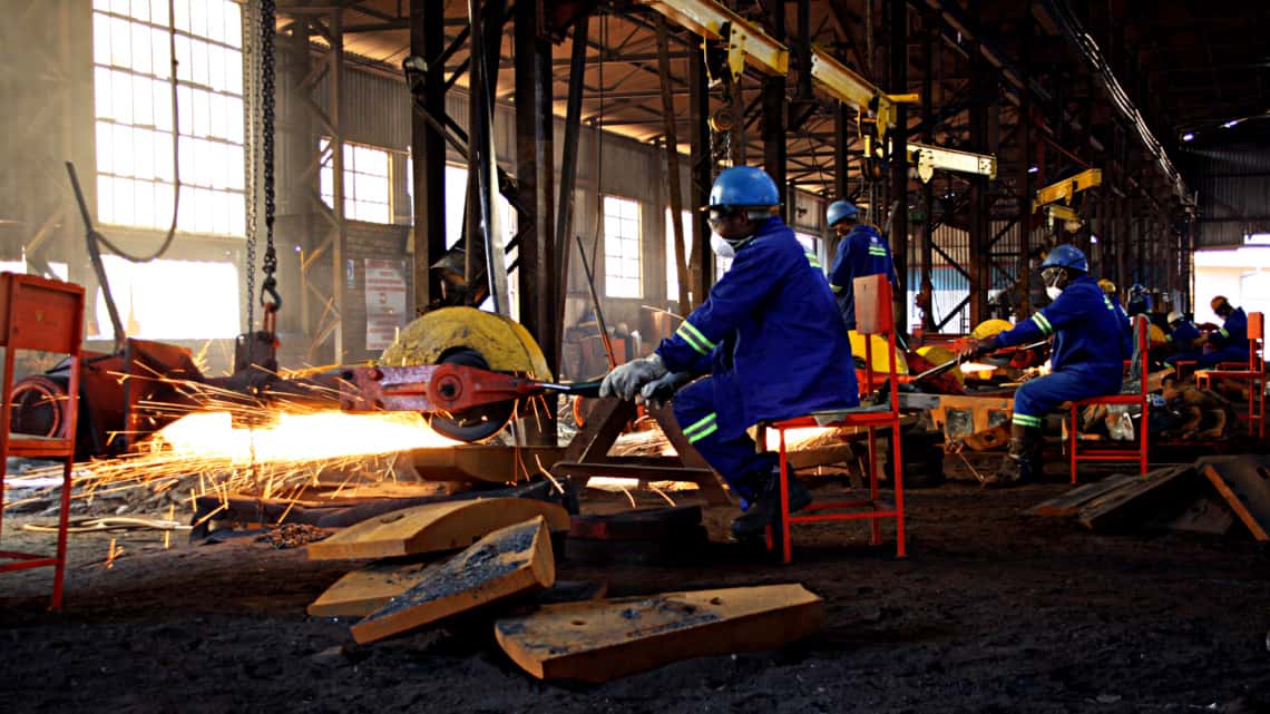 Steel Foundry Nimr and Chapman Bulawayo